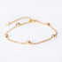 Blossom Gold Anklet