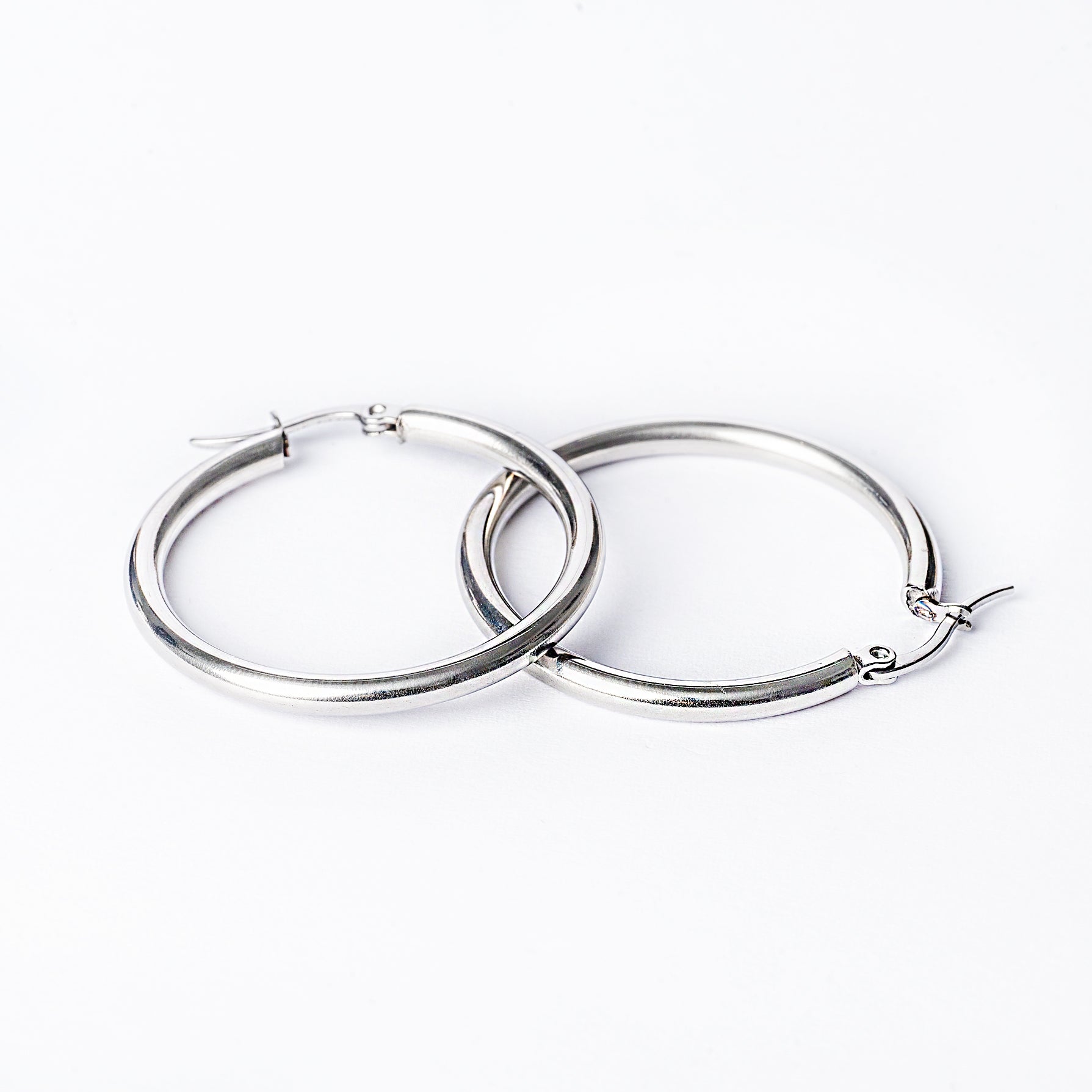 Stefania Silver Earrings