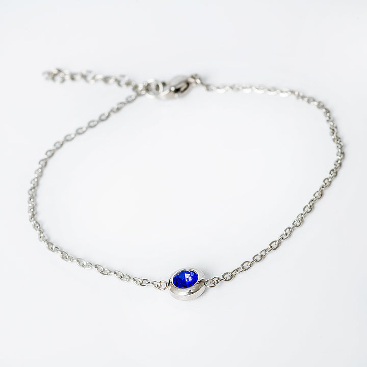 A close up view of Gabriella Silver Bracelet 