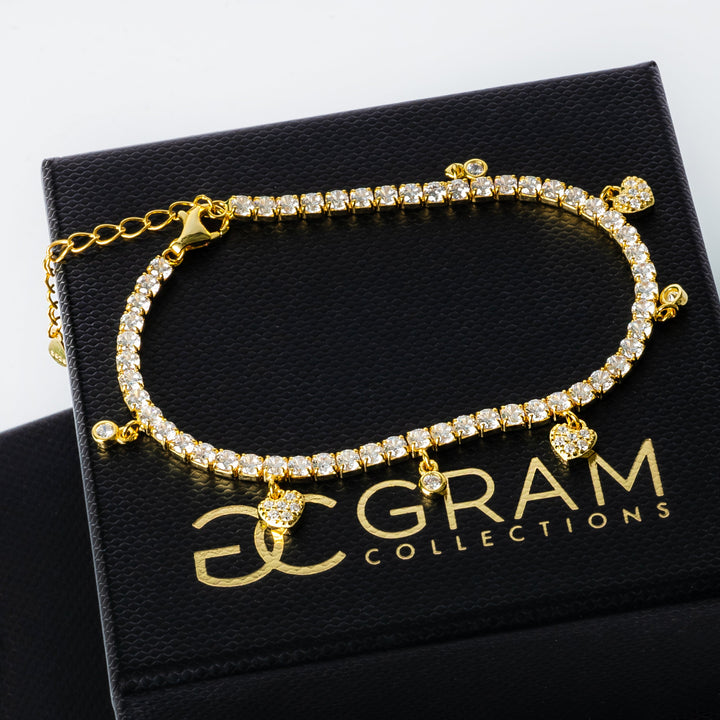 Gulia Bracelet placed on its box 