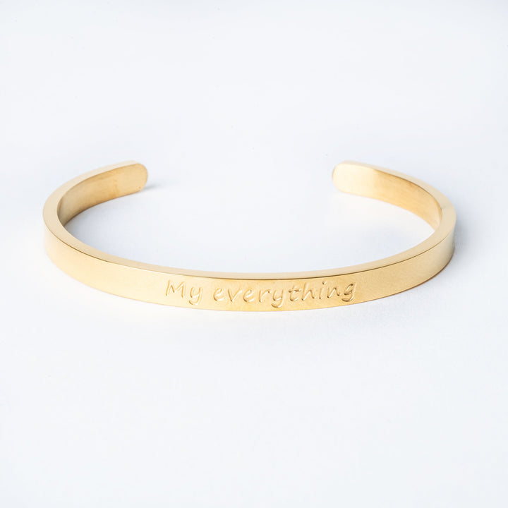 Close up of my everything bracelet. 