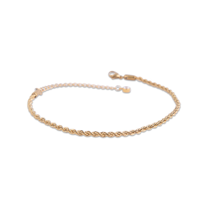 Taxbiex anklet on a white background