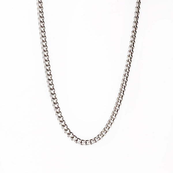 Parma chain standing in the center of the image against a white background. 