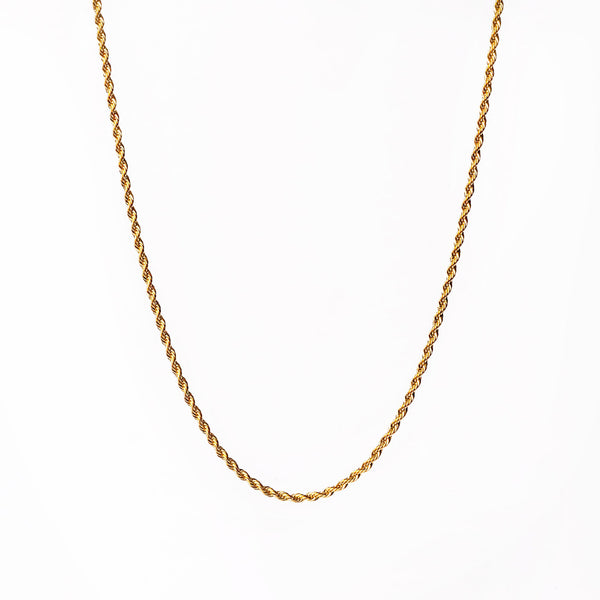 A close up view of Bergamo Necklace standing in the center of the image against a white background.