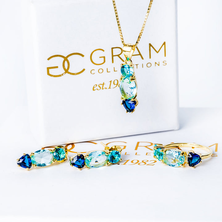A gram collectons Briar set placed on its white colour box. 