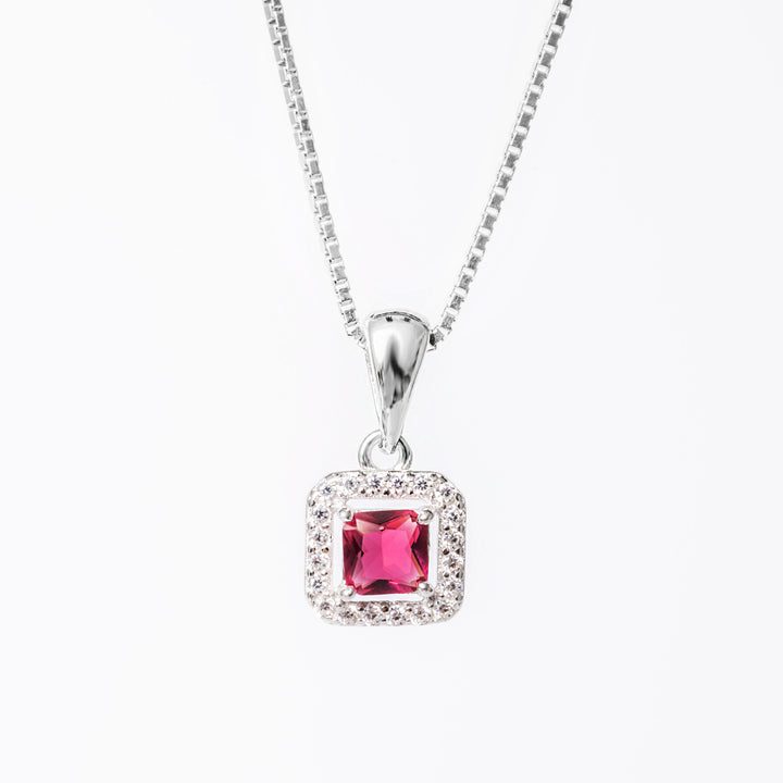 An Edith Set in pink stone colour standing in the center of the image against  white background. 