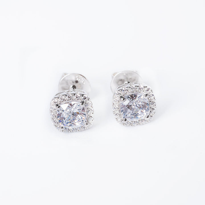 A close up view of Florian Earrings.