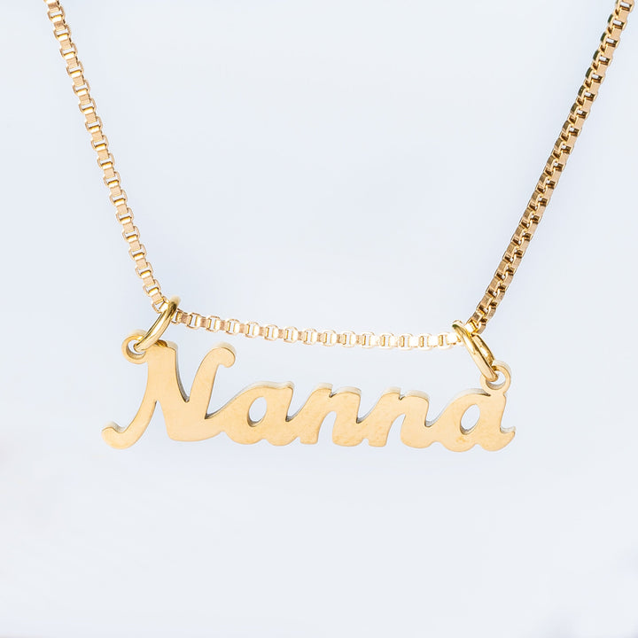 gram's Mahbuba Nanna Necklace on a white background. 