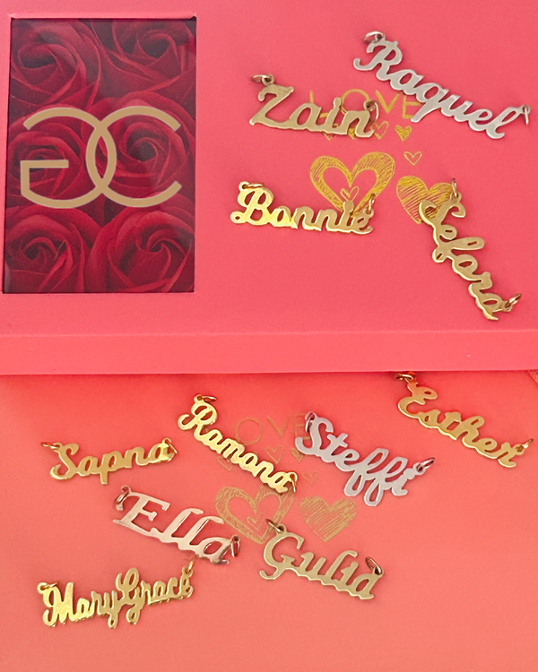 Name Necklace (Gold, Silver, Rose)