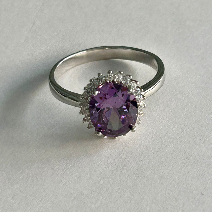 A close up view of Kate Ring 