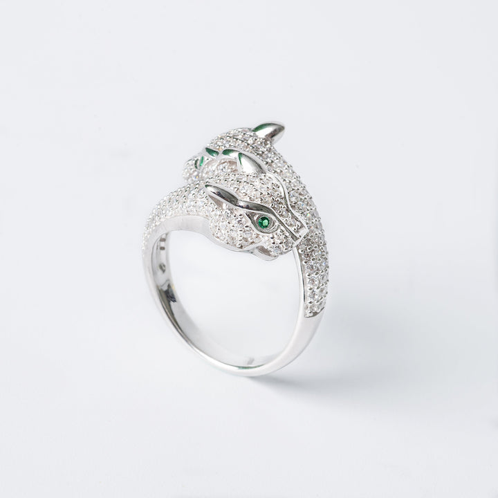 A profile view of Sophie ring against a white background. 