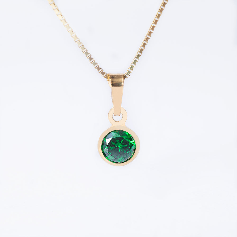 May Birth Stone pendant