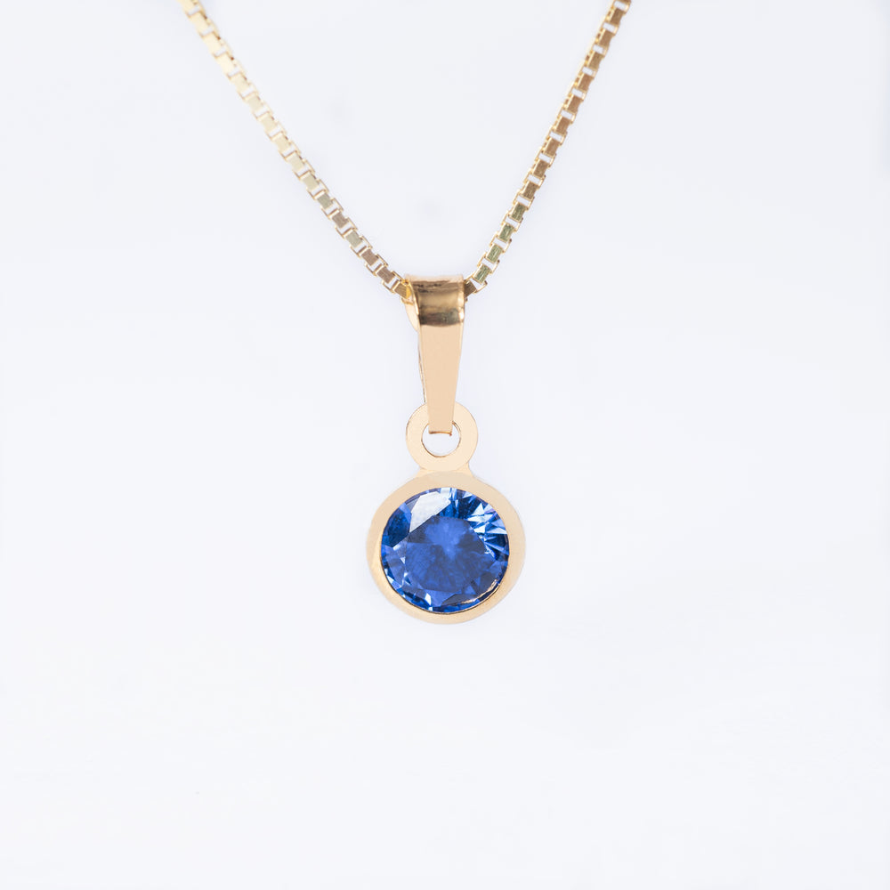 December Birth Stone pendant