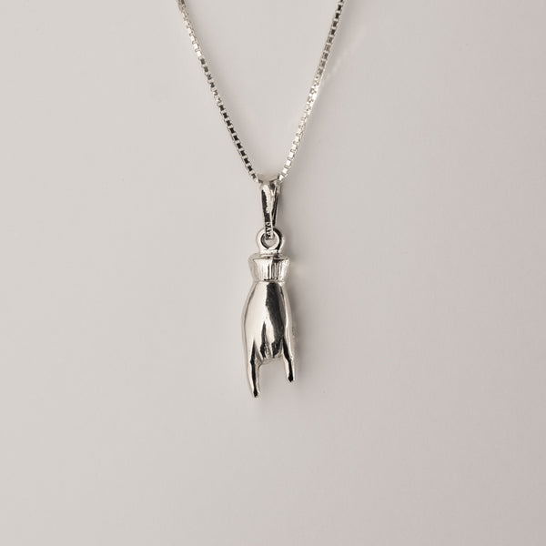 Qrun silver Lucky Charm Pendant