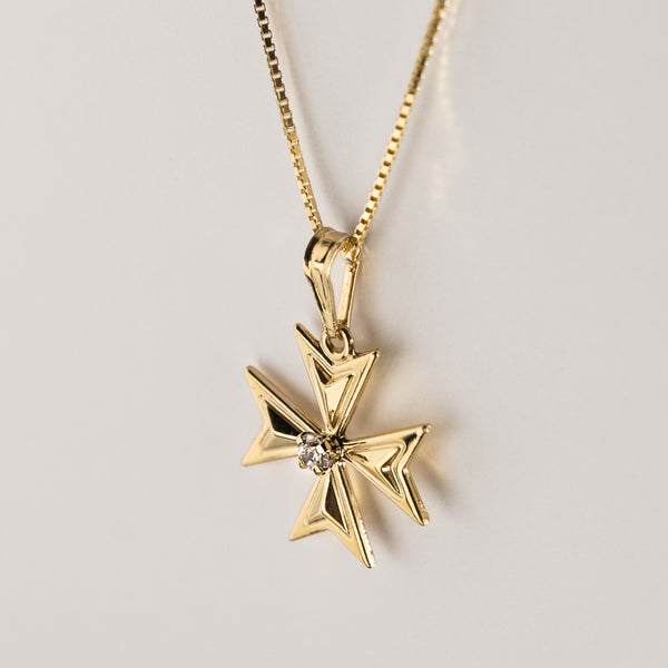 Valletta Gold Maltese Cross