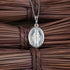 Silver Holy Mary Charm Pendant