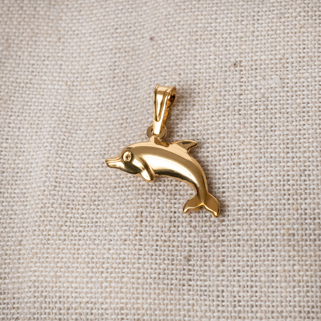 Flipper Gold Pendant