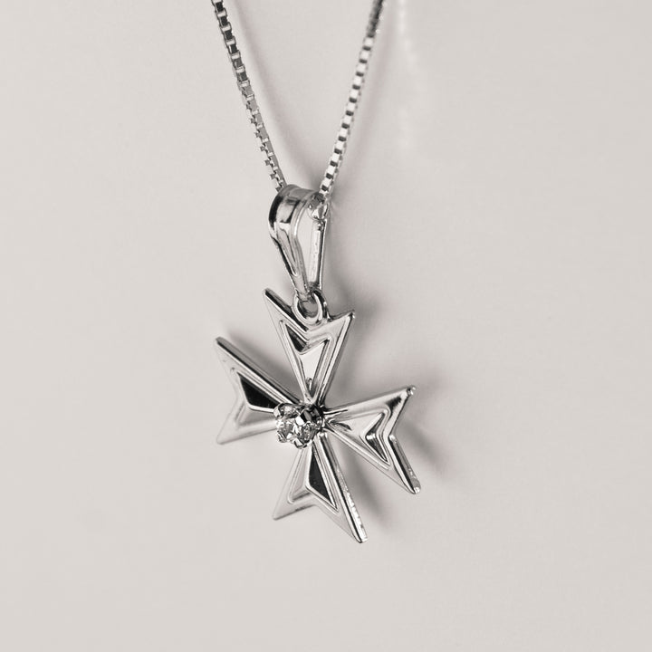 A close up view of Valletta Maltese Cross 