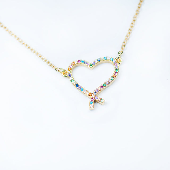 A close up view of DARLING Heart Gold.