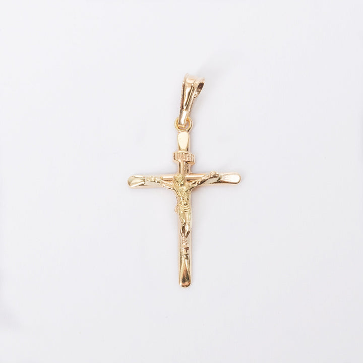 A close up view of Holy Cross Pendant. 