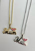 Mum Pink Heart Necklace
