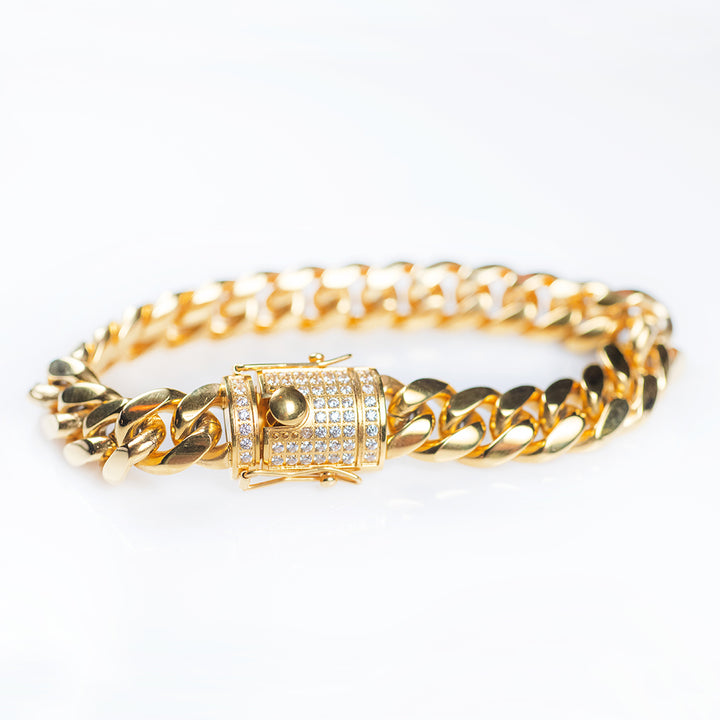 A profile view of Monaco Bracelet 