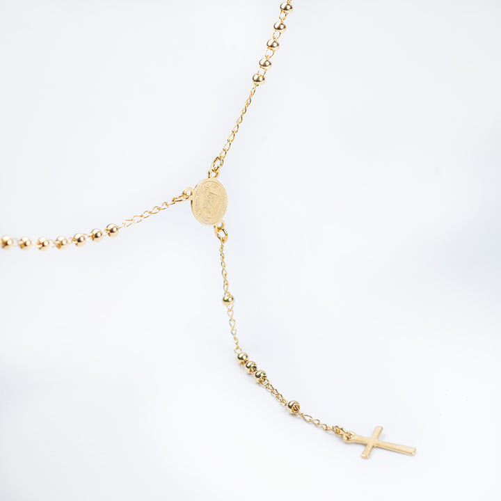 A close up view Rosary Beads pendants