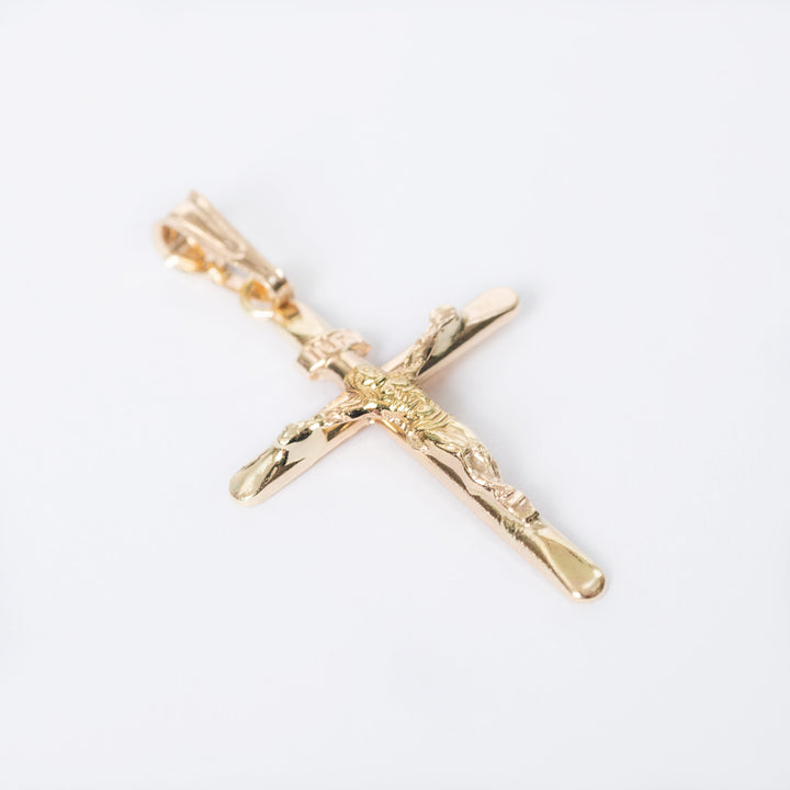 Side view of Holy Cross Pendant.