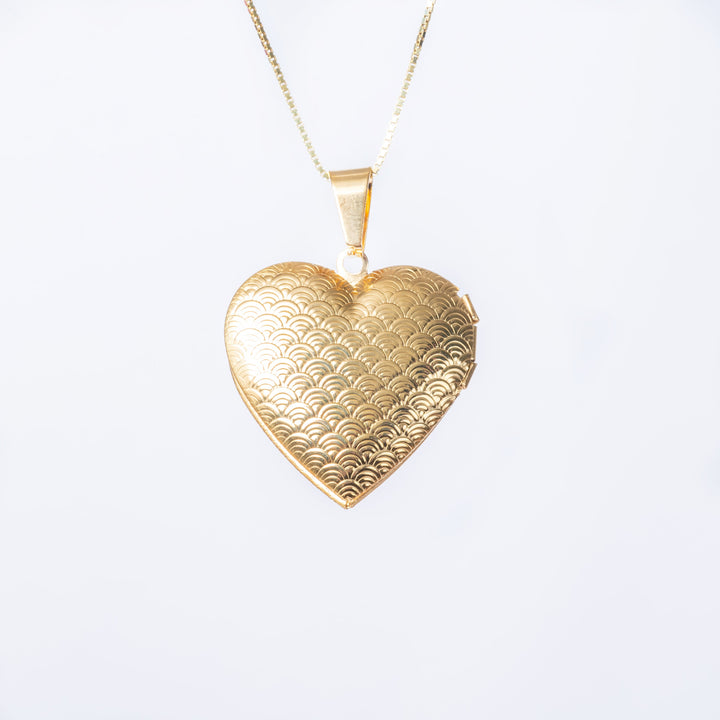 A close up view of Sweet Heart Locket standing in the center of the image against a white background 