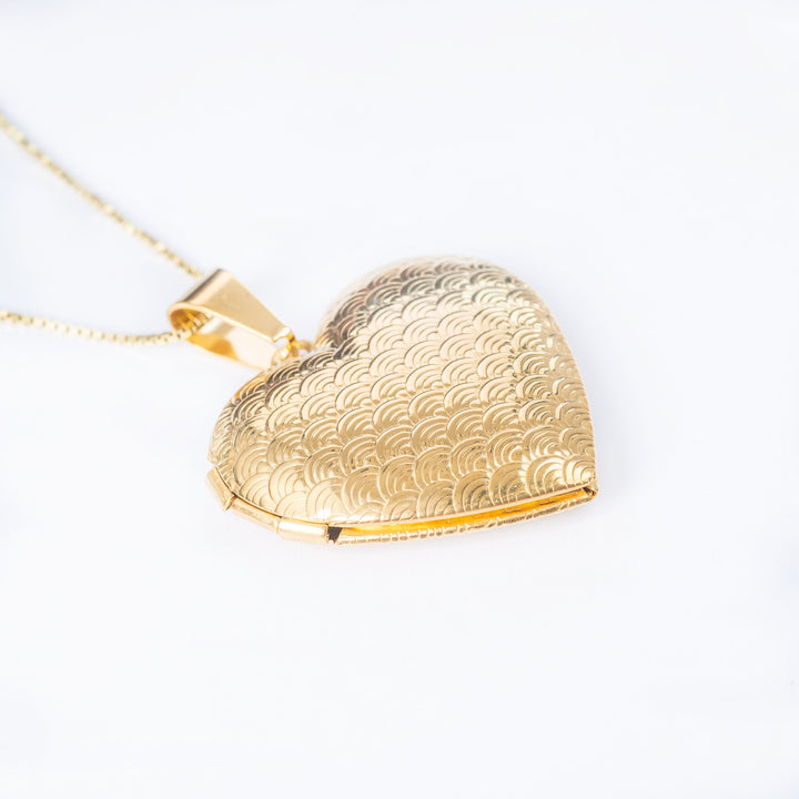 A close up view of sweet heath locket